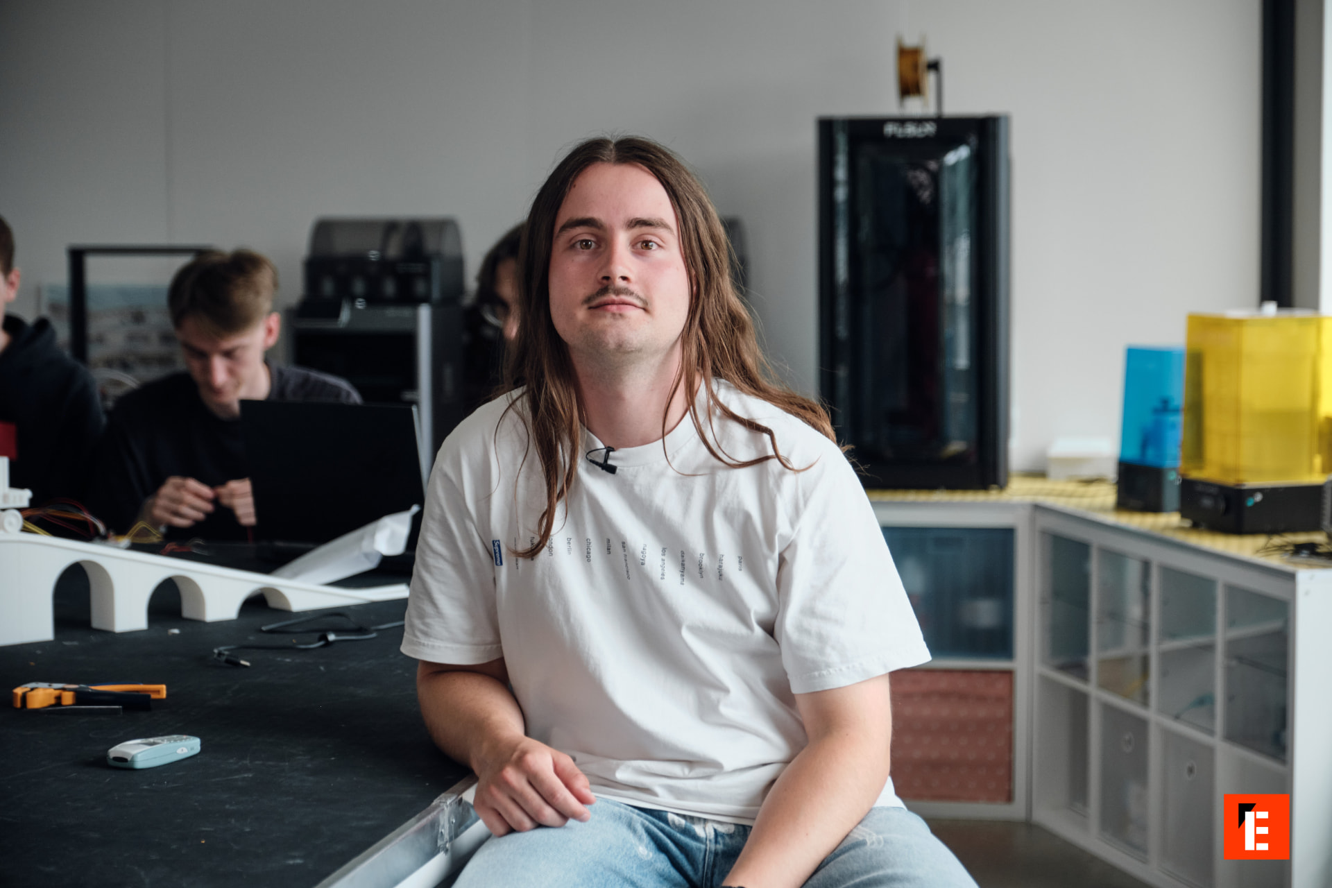 Étudiants ambassadeurs de l'École Hexagone au FabLab